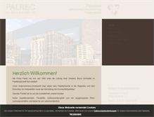 Tablet Screenshot of palrec.de